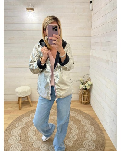 Imperméable Laura Jo face dorée mi-saison